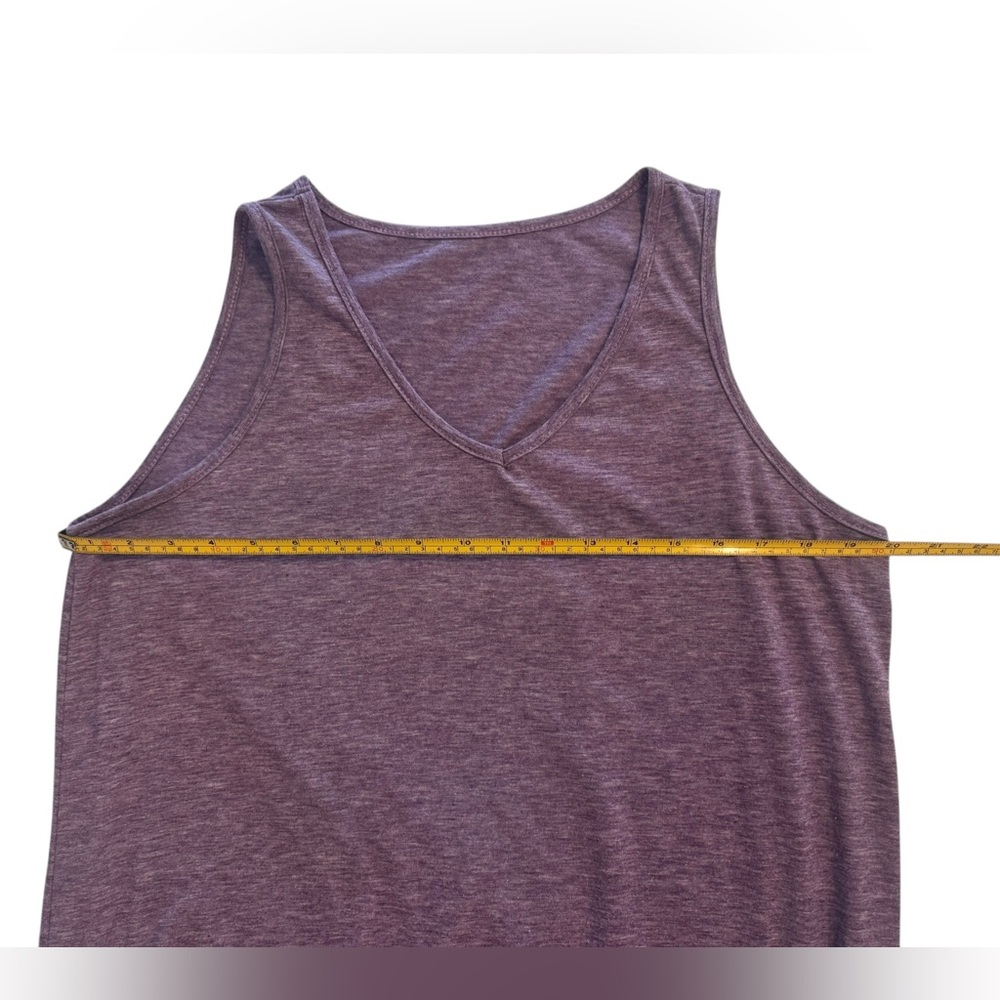 Womens purple tank top size L - Picture 7 of 8